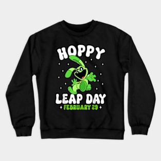 Funny Day February 29 Crewneck Sweatshirt